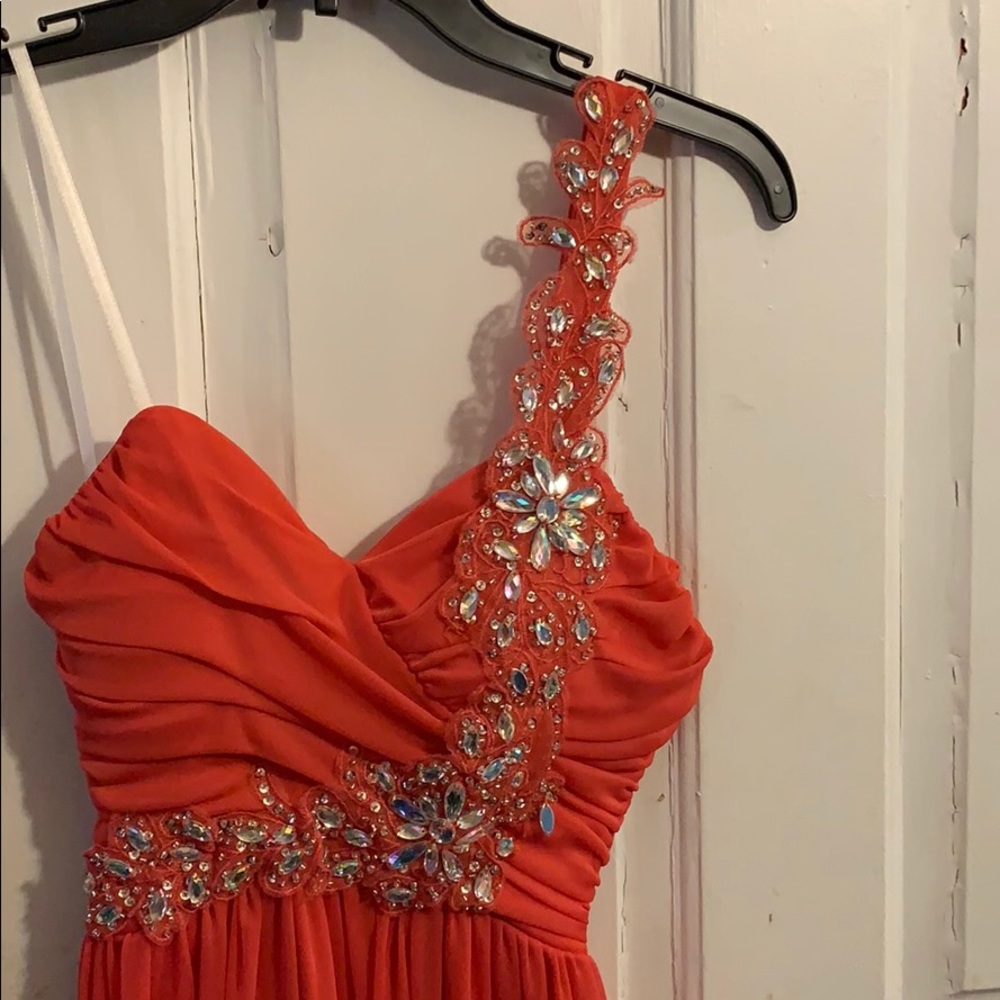 high-low formal dress